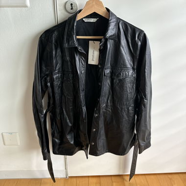 Stradivarius Kunstlederjacke