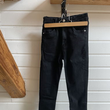 schwarze skinny Jeans
