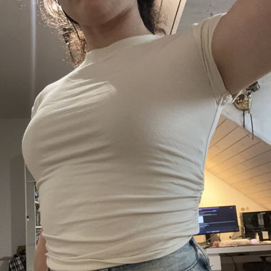 Beige shirt from Bershka