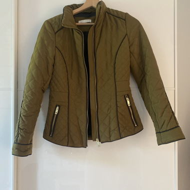 Olive Quilted Jacket
