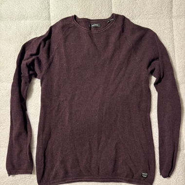 Pull bordeaux Jack & Jones taille S