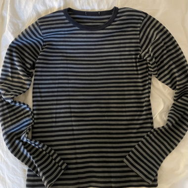 Gestreiftes Langarmshirt