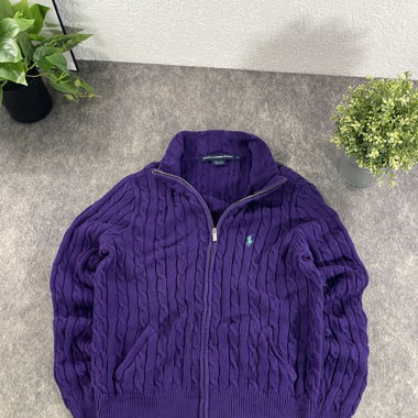 Ralph Lauren Women Cable Knit Jäckchen