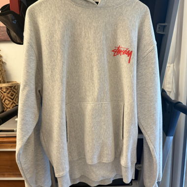 Stussy-Grau Hoodie