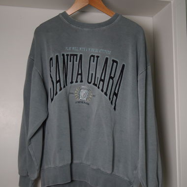 Pull&Bear Grey-Green Sweatshirt