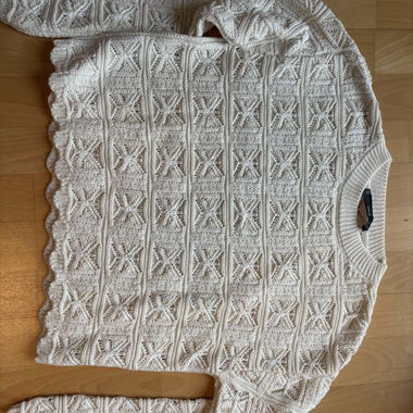White sweater