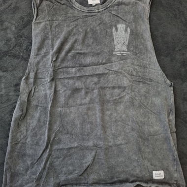 Sleeveless T-Shirt with Print