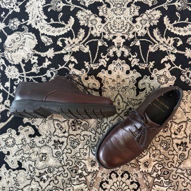 Scarpe eleganti in pelle marrone