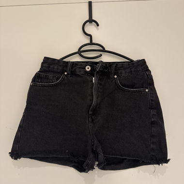 Short en jean taille haute