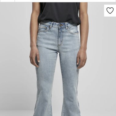 High Waist Flared Jeans