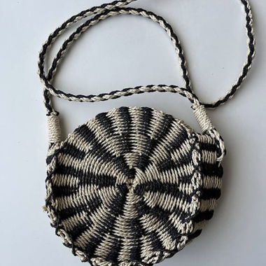 Sac bandoulière tressé