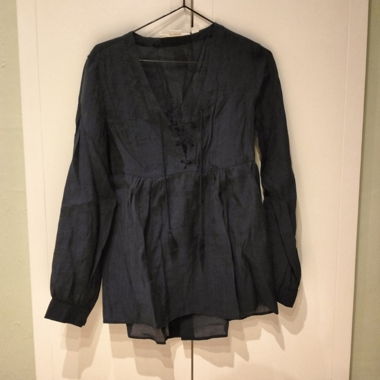 Blouse bleue 