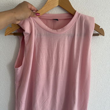 Top da palestra rosa SHEIN