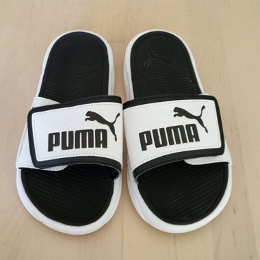 Ciabatte Puma taglia 35.5, colore bianco