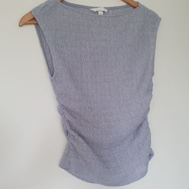 Top azzurro chiaro