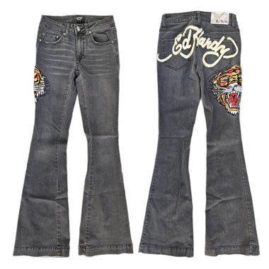 JEANS FLARED ED HARDY