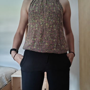 Blouse fleurie taille S