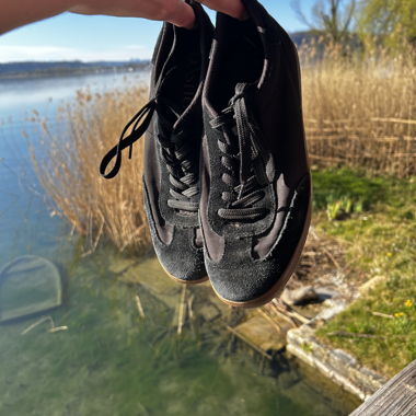 Black Lace-Up Shoes