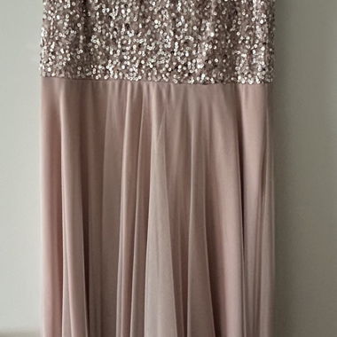 Abito da sera LACE & BEADS rosa, taglia M