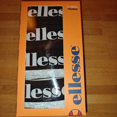 Ellesse 4-pack men’s trunks, size M
