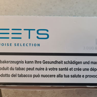 IQOS 3 Duo Heets Turquoise Selection Mentol