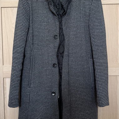 Zara Check Coat EU 42