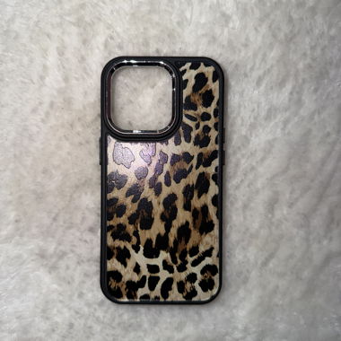 Cover iPhone 14 Pro motivo leopardato
