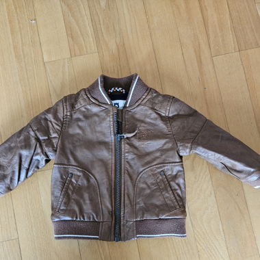 Veste en cuire 