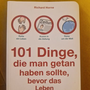 Buch Bucketlist (101 Ideen)