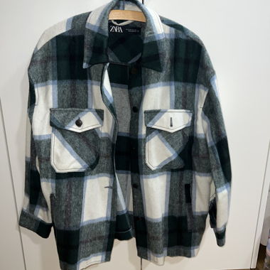 Karierte Jacke 