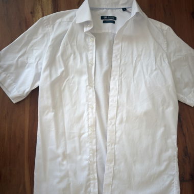 White Short-Sleeve Shirt