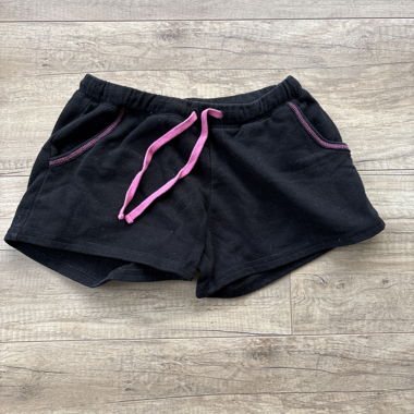 Pantaloncini sportivi neri per bambini 152