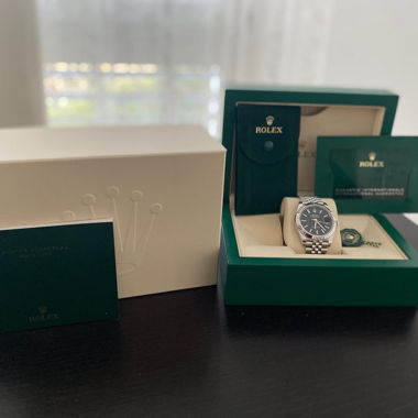 Rolex Datejust 126334 original avec carte de garantie