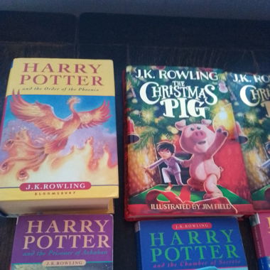 Harry Potter Englisch auch First Editions dabei.