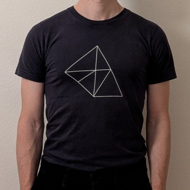 T-shirt géométrique