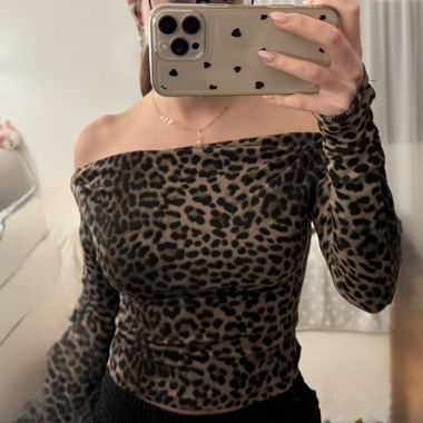 Leo Print Shirt