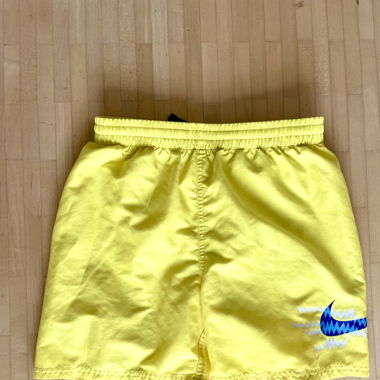 Nike swim shorts yellow