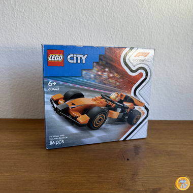 LEGO City 60442 F1 McLaren Race Car NUOVO