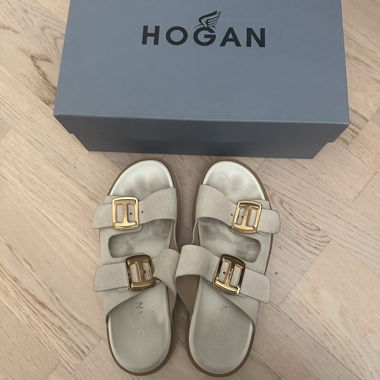 Beige Hogan Sandals 38