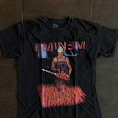T-Shirt Vintage Nero Eminem