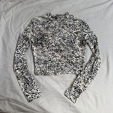 Afends Leoparden-Crop-Longsleeve EU 36