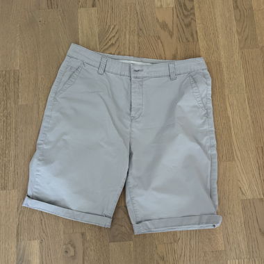 Short chino grigio - stile capri 