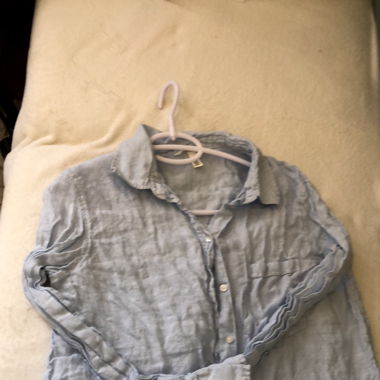 Leinen Bluse Gr.M