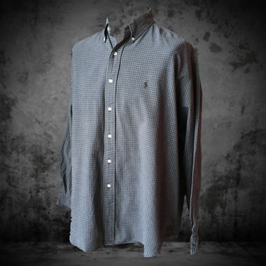 Herren Polo Ralph Lauren Hemd Grau XL