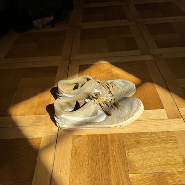 Nike suede sneakers