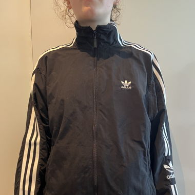 Schwarze Adidas Jacke 