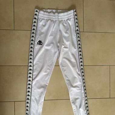 Weisse Joggerhose