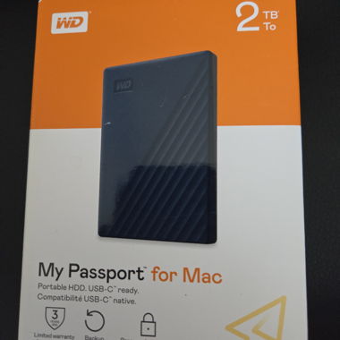 WD Mon Passport pour Mac 2 To