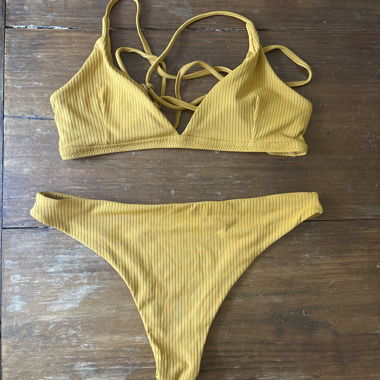Bikini Senfgelb
