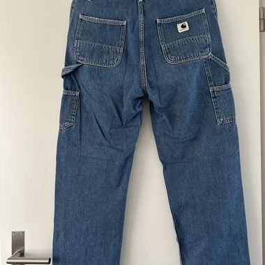 Carhartt Frauenhose relaxed-straight dunkelblau